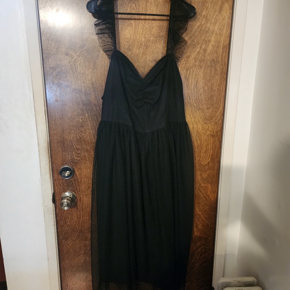 Plus Size Dress Wednesday Addams Style
